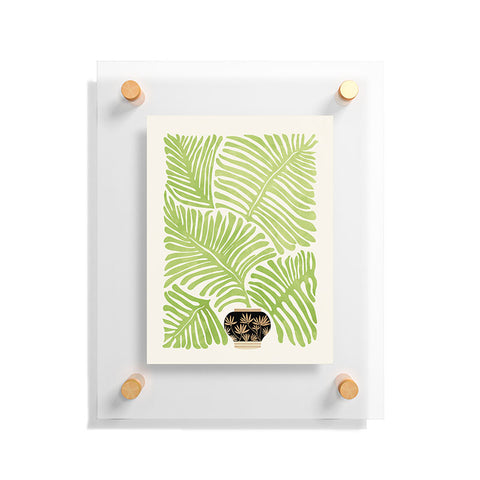 Modern Tropical Bohemian Fern Floating Acrylic Print