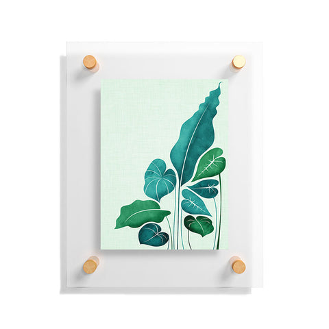 Modern Tropical Cacophony Floating Acrylic Print