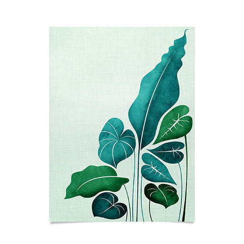 Modern Tropical Cacophony Poster