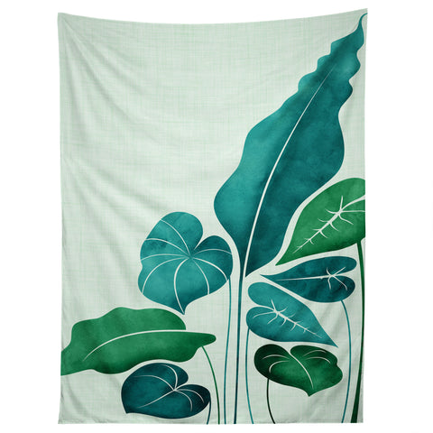 Modern Tropical Cacophony Tapestry