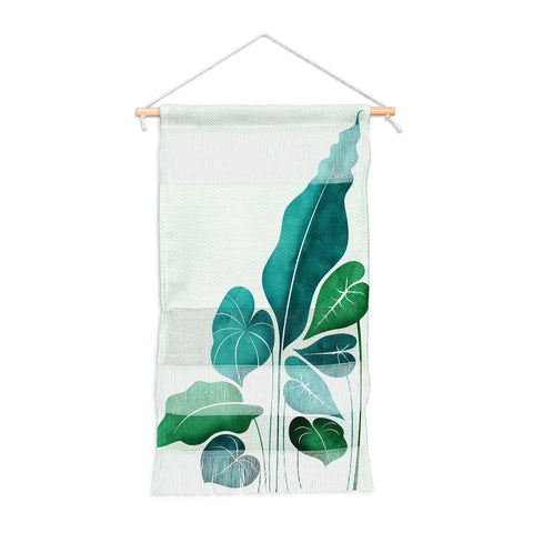 Modern Tropical Cacophony Wall Hanging Portrait