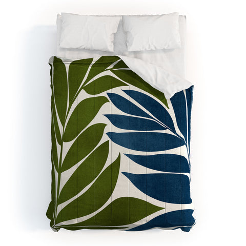 Modern Tropical Deep Woods Comforter