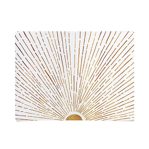 Modern Tropical Let The Sunshine In Poster