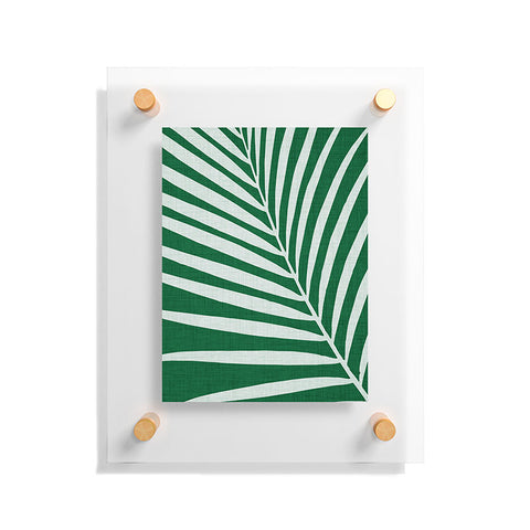 Modern Tropical Minimalist Palm Leaf Floating Acrylic Print