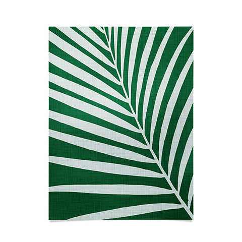 Modern Tropical Minimalist Palm Leaf Poster