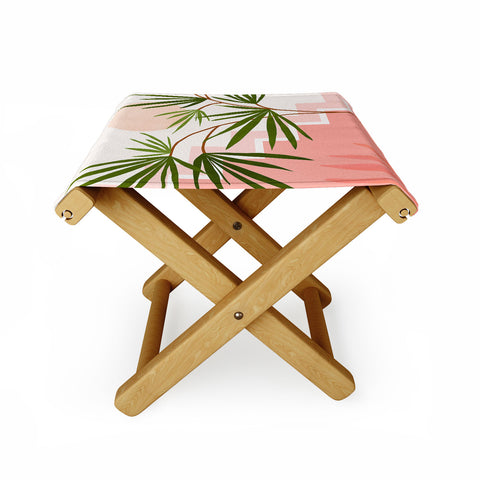 Modern Tropical Summer in Belize Folding Stool