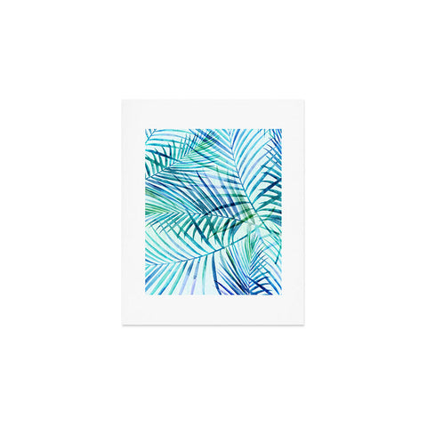 Modern Tropical Tropical Palm Pattern Art Print