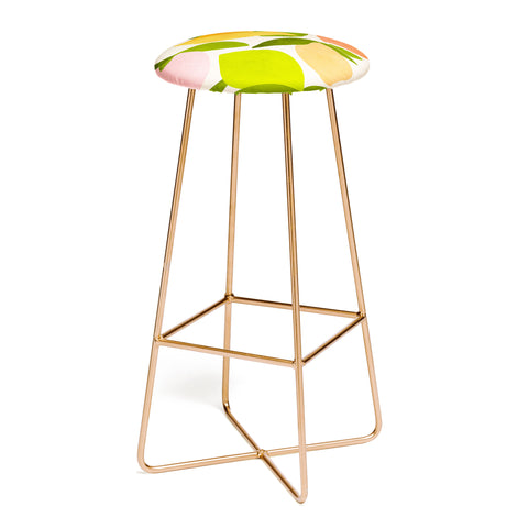 Modern Tropical Wild Mango Bar Stool