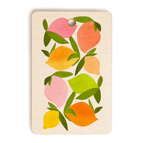 Modern Tropical Wild Mango Cutting Board Rectangle