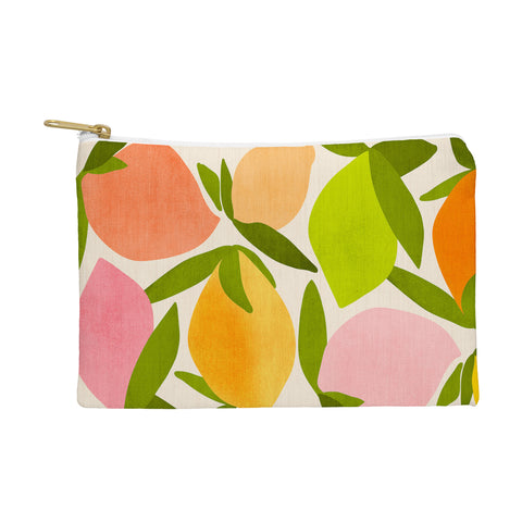 Modern Tropical Wild Mango Pouch
