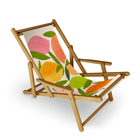 Modern Tropical Wild Mango Sling Chair