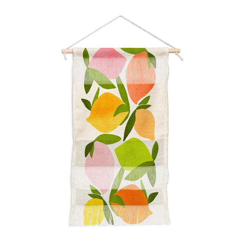 Modern Tropical Wild Mango Wall Hanging Portrait