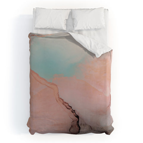 Monika Strigel 1P BETTER TOGETHER EARTH Duvet Cover