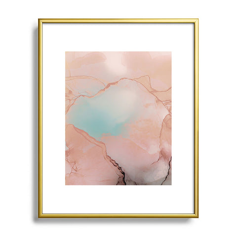 Monika Strigel 1P BETTER TOGETHER EARTH Metal Framed Art Print