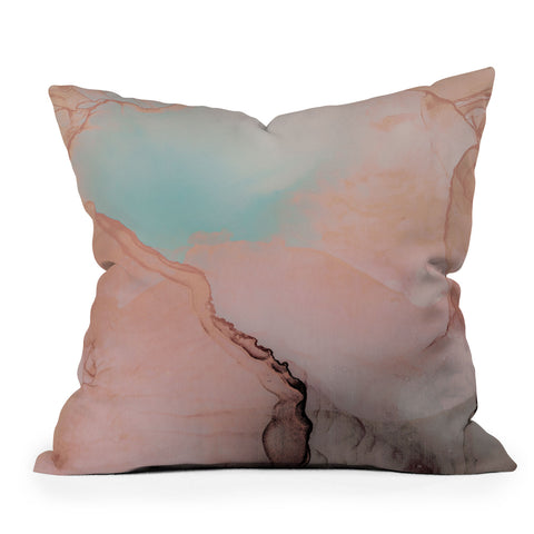 Monika Strigel 1P BETTER TOGETHER EARTH Throw Pillow