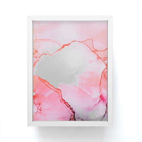 Monika Strigel 1P BETTER TOGETHER PINK INK Framed Mini Art Print