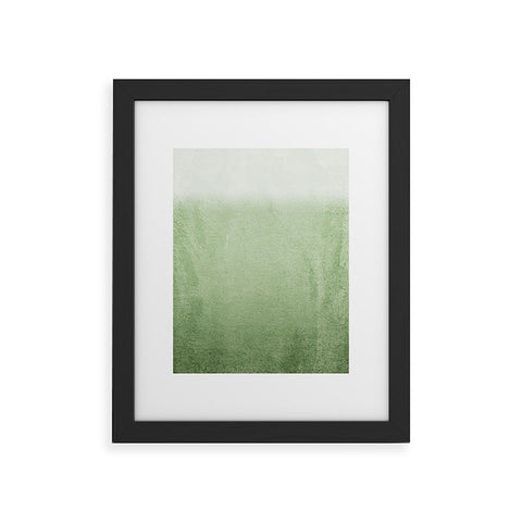 Monika Strigel 1P FADING GREEN FOREST Framed Art Print