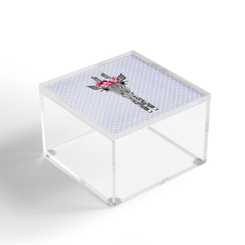 Monika Strigel 1P FLOWER GIRL GIRAFFE LILAC Acrylic Box