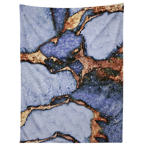 Monika Strigel 1P GEMSTONE GOLD BLUE Tapestry