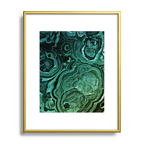 Monika Strigel 1P MALACHITE GREEN Metal Framed Art Print
