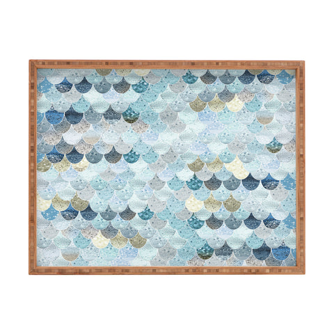 Monika Strigel 1P SUMMER MERMAID BABY BLUE Rectangular Tray