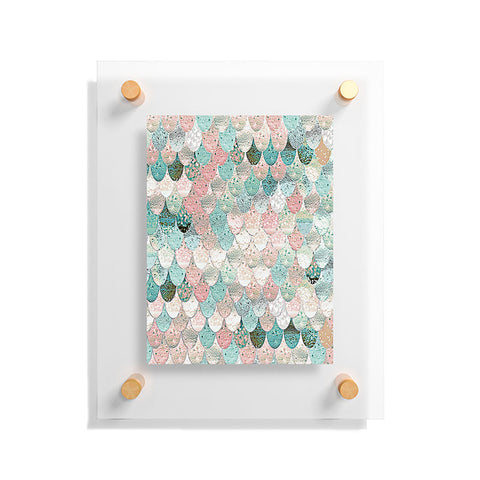 Monika Strigel 1P SUMMER MERMAID MIDCENTURY Floating Acrylic Print