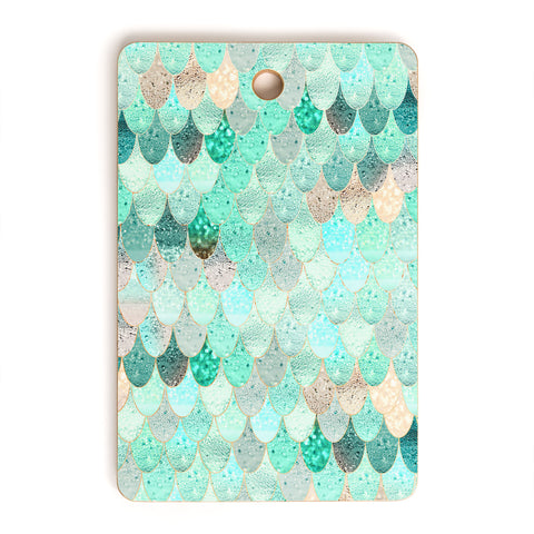 Monika Strigel 1P SUMMER MERMAID MINT Cutting Board Rectangle
