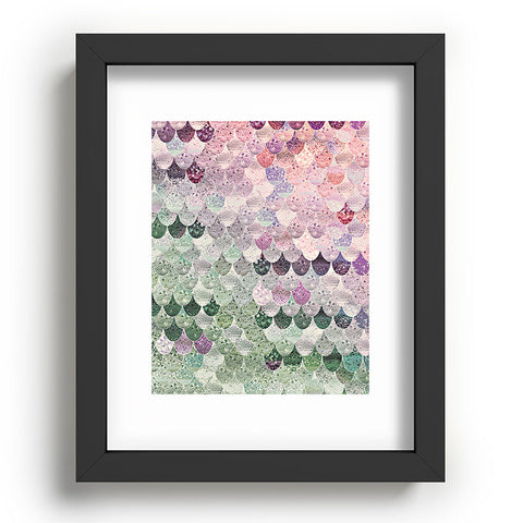 Monika Strigel 1P SUMMER MERMAID SAGE POPPY Recessed Framing Rectangle