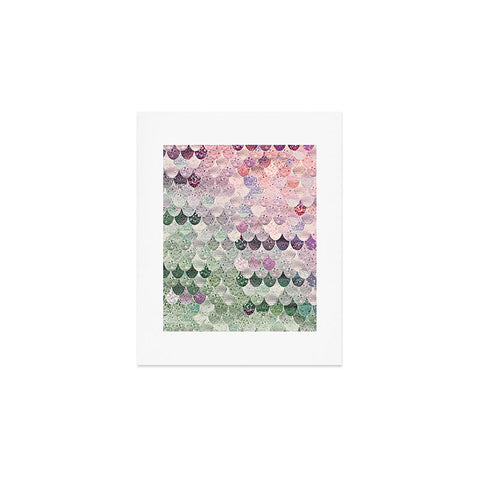Monika Strigel 1P SUMMER MERMAID SAGE POPPY Art Print