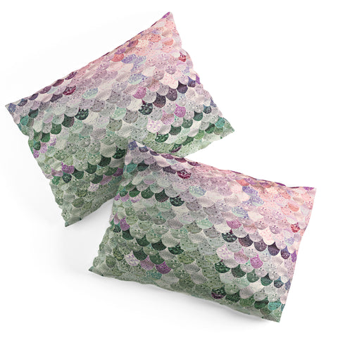 Monika Strigel 1P SUMMER MERMAID SAGE POPPY Pillow Shams