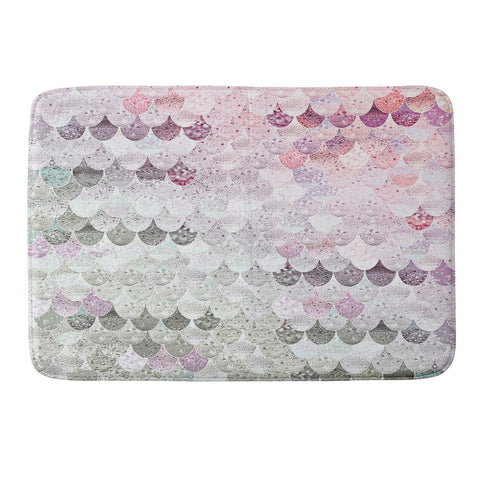 Monika Strigel 1P SUMMER MERMAID WILDFLOWER Memory Foam Bath Mat