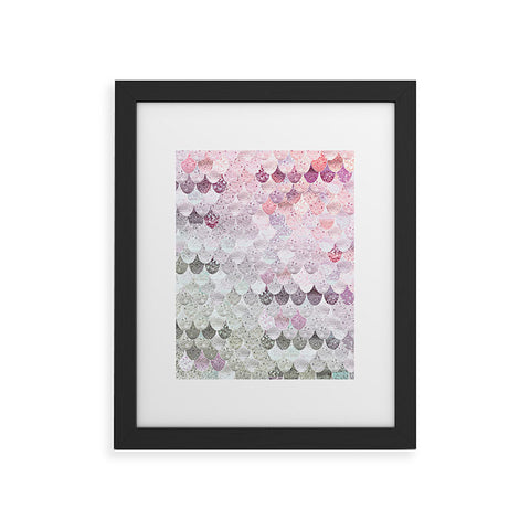 Monika Strigel 1P SUMMER MERMAID WILDFLOWER Framed Art Print