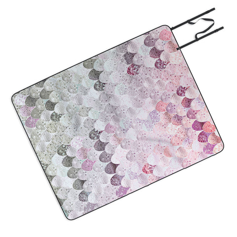 Monika Strigel 1P SUMMER MERMAID WILDFLOWER Picnic Blanket