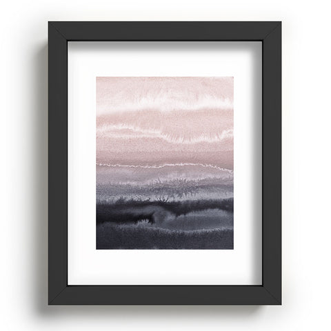 Monika Strigel 1P WITHIN THE TIDES BLACK SAND Recessed Framing Rectangle