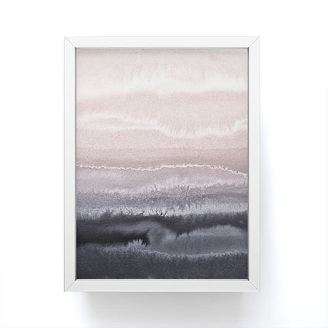 Monika Strigel 1P WITHIN THE TIDES BLACK SAND Framed Mini Art Print