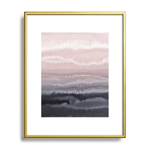 Monika Strigel 1P WITHIN THE TIDES BLACK SAND Metal Framed Art Print