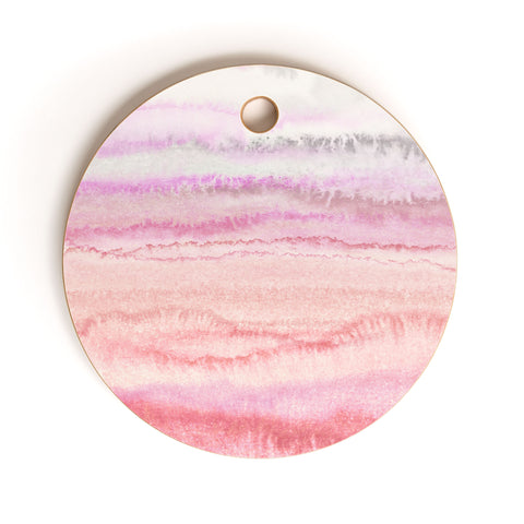 Monika Strigel 1P WITHIN THE TIDES CANDY PINK Cutting Board Round