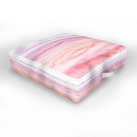 Monika Strigel 1P WITHIN THE TIDES CANDY PINK Outdoor Floor Cushion