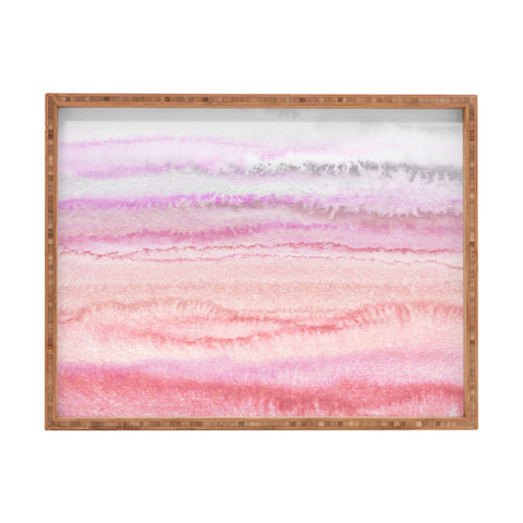 Monika Strigel 1P WITHIN THE TIDES CANDY PINK Rectangular Tray