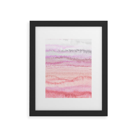 Monika Strigel 1P WITHIN THE TIDES CANDY PINK Framed Art Print