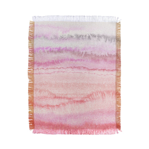 Monika Strigel 1P WITHIN THE TIDES CANDY PINK Throw Blanket