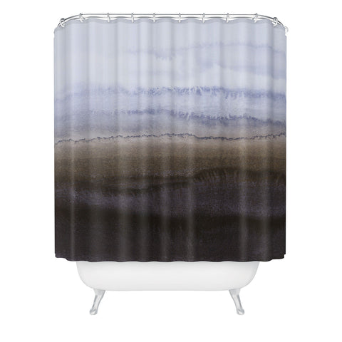 Monika Strigel 1P WITHIN THE TIDES EARTH BLUE Shower Curtain