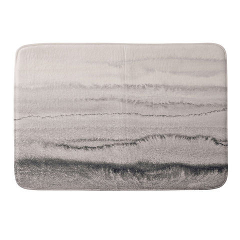 Monika Strigel 1P WITHIN THE TIDES GREIGE Memory Foam Bath Mat