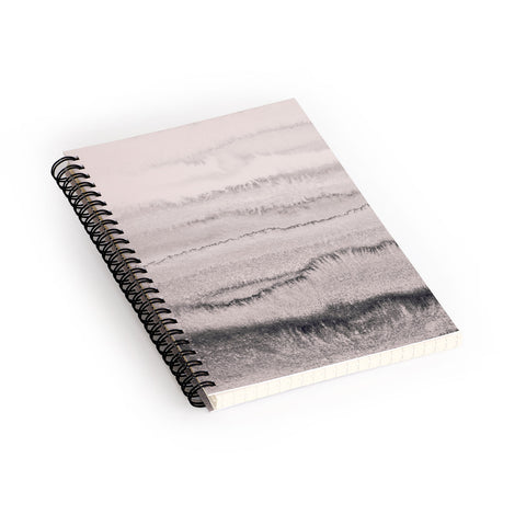 Monika Strigel 1P WITHIN THE TIDES GREIGE Spiral Notebook