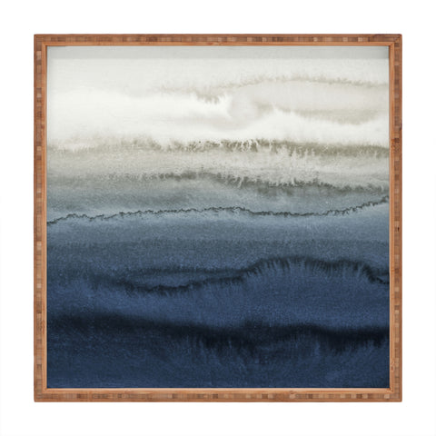 Monika Strigel 1P WITHIN THE TIDES SCANDIBLUE Square Tray