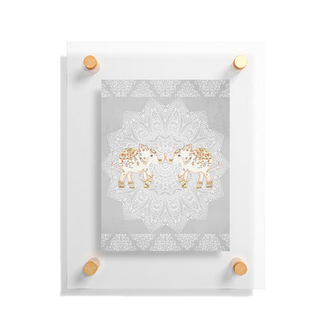 Monika Strigel ALHAMBRA ELEPHANT GREY Floating Acrylic Print