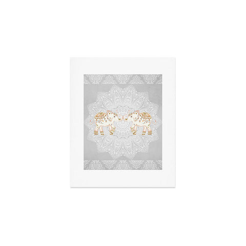 Monika Strigel ALHAMBRA ELEPHANT GREY Art Print