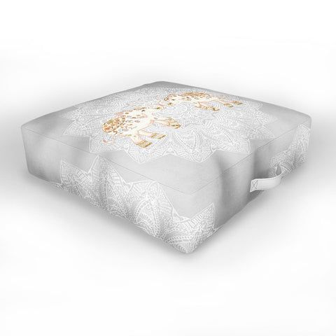 Monika Strigel ALHAMBRA ELEPHANT GREY Outdoor Floor Cushion