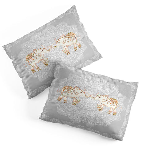 Monika Strigel ALHAMBRA ELEPHANT GREY Pillow Shams