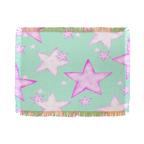 Monika Strigel All My Stars Will Shine For You Throw Blanket